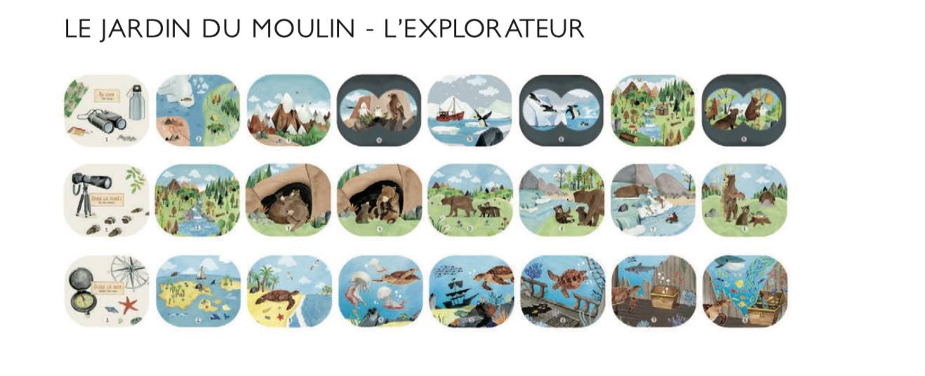 Linterna proyectora "Le Jardín de Moulin" - Imagen 3