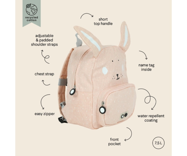 Mochila Trixie grande Mrs. Rabbit - Imagen 3